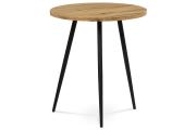 Odkládací stolek AF-3005 OAK, průměr 40 cm, 460 Kč
