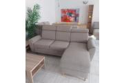 Sedací souprava Bianca, univerzální provedení, rozkládací s úložným prostorem, polohovatelné opěrky hlavy, š 236 x hl 166 x v 92/107 ložná plocha 127 x 196, 25 570 Kč