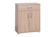 Komoda Peggy 2, š 57 x hl 29 x v 69, dub sonoma, 1 499 Kč