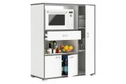 Skříňka na mikrovlnnou troubu Buzz, š 90 x hl 40 x v 107, bílá, 3 999 Kč